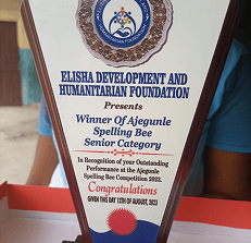 Ajegunle Spelling Bee